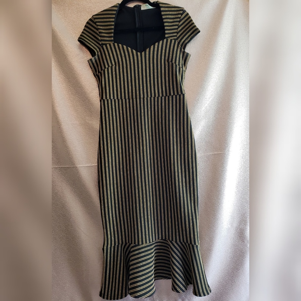 Outrageous Fortune Sweatheart Midi Dress Size 6